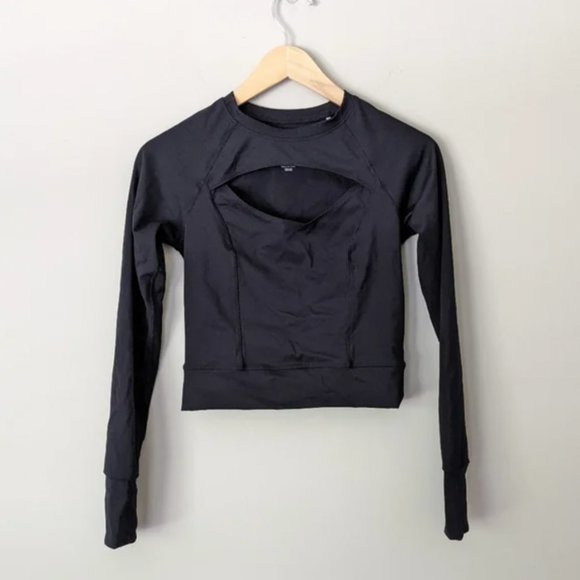 SKINLUXE Black Long Sleeve Cut Out Top by WeAreTALA (TALA) - Picture 2 of 6